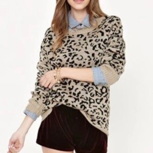 Leopard sweater - Picture 1 of 4